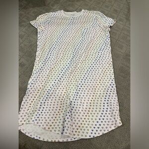 Roller rabbit, disco hearts, nightgown